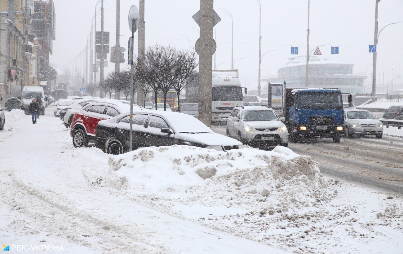 Заснеженный Киев глазами фотографа: что происходит в столице