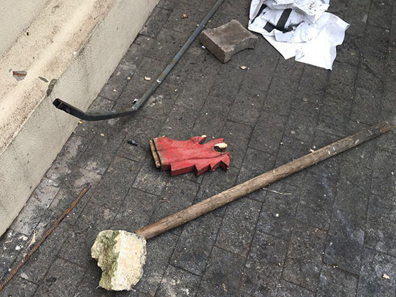 В Одессе в ходе акции возник конфликт, травмированы 6 полицейских