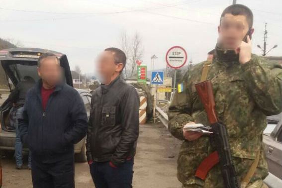 У Закарпатській області затримали чотирьох нелегалів