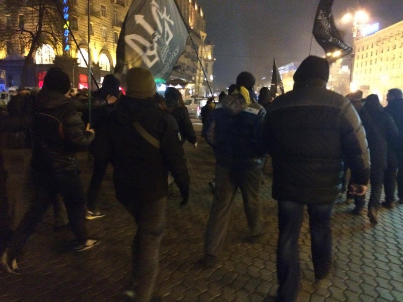 День достоинства и свободы: активисты двинулись в сторону Бессарабской площади