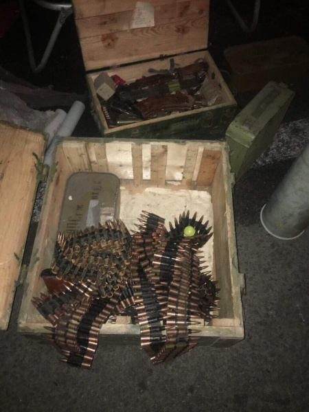 У Києві виявили арсенал боєприпасів