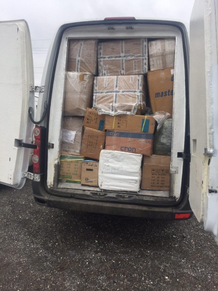 В зоне АТО за сутки задержали незаконные грузы на 2 млн гривен