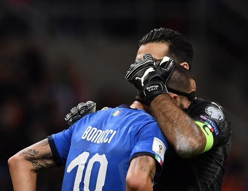 Збірна Італії вперше за 60 років не зіграє на чемпіонаті світу