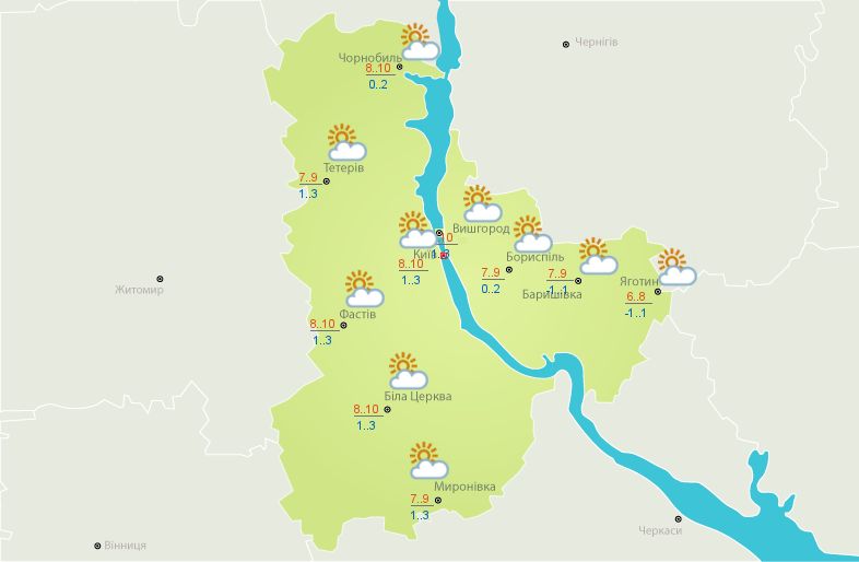 Вдень потепління, вночі заморозки: якою буде погода сьогодні