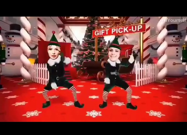 Новорічний флешмоб: Лобода слідом за Тодоренко виконала "танець ельфів"