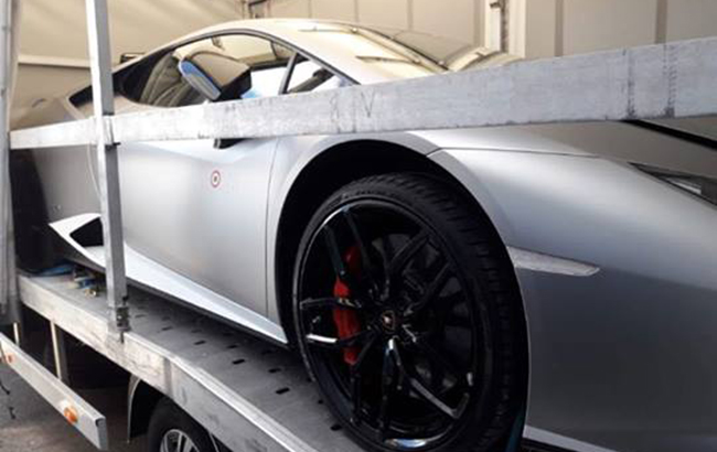 ГФС пресекла попытку незаконного ввоза автомобиля Lamborghini