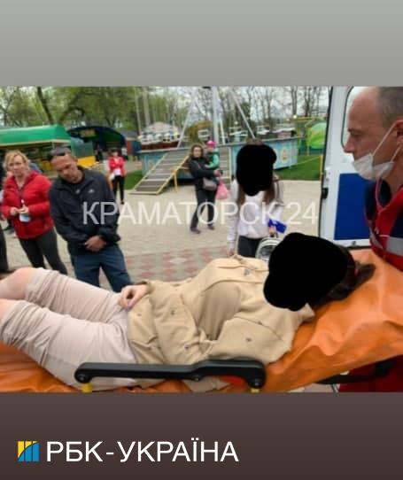 В Краматорске на аттракционе произошел несчастный случай: есть пострадавшие