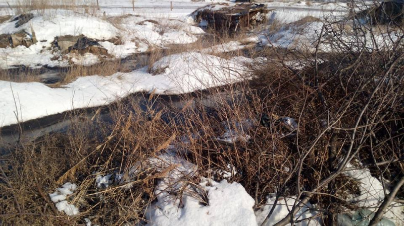 В Донецкой области затопило грязью укрепления ВСУ