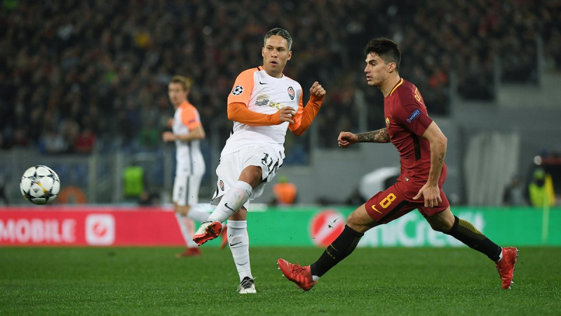 Рома - Шахтер 1-0: видео гола и обзор матча