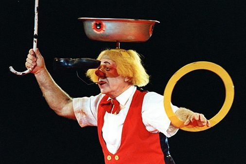 Умер известный клоун Олег Попов