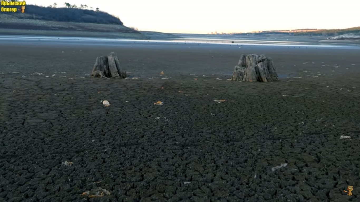 В Крыму пересохло очень важное водохранилище: воды совсем не осталось