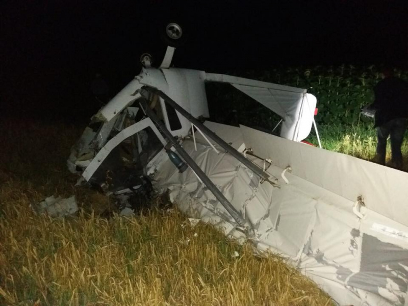 По факту крушения самолета в Сумской области открыто уголовное производство