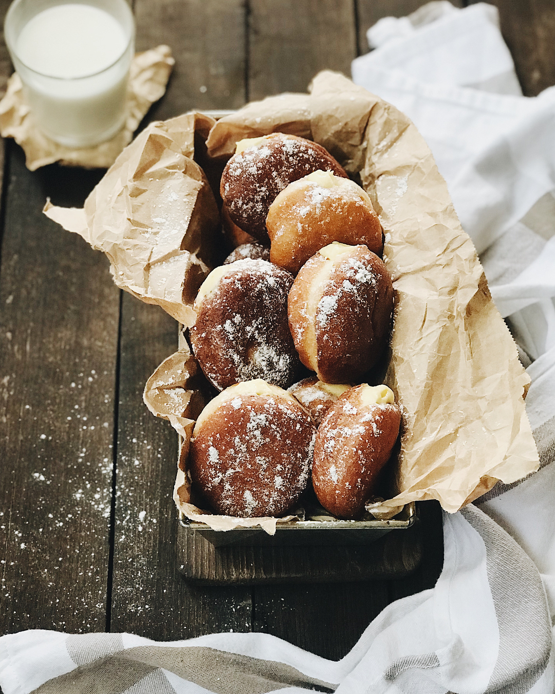 Неповторимый вкус: берлинеры с апельсиновым заварным кремом
