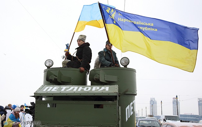 В Украине сегодня отмечают День Соборности (фоторепортаж)