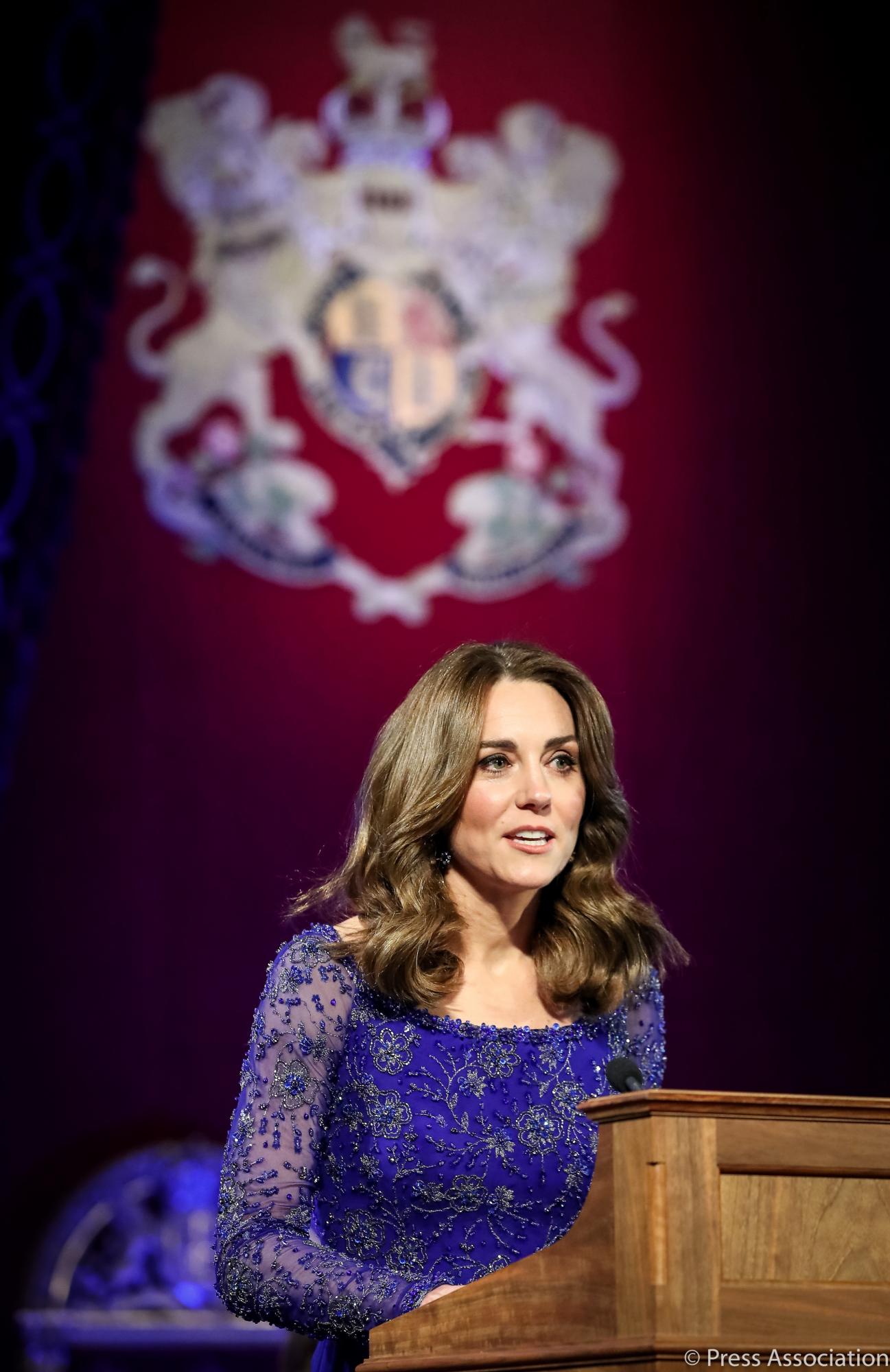 Кейт Миддлтон подарила "вторую жизнь" уникальному платью Jenny Packham во время гала-ужина Place2Be