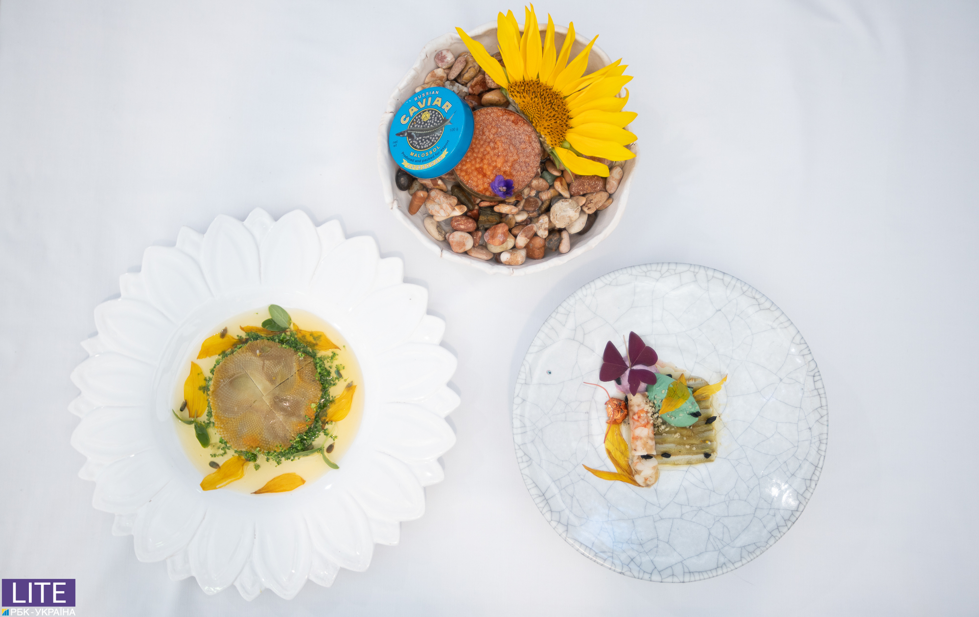 Карпаччо из подсолнуха и десерт из семечек: известный шеф-повар показал разнообразие украинской кухни