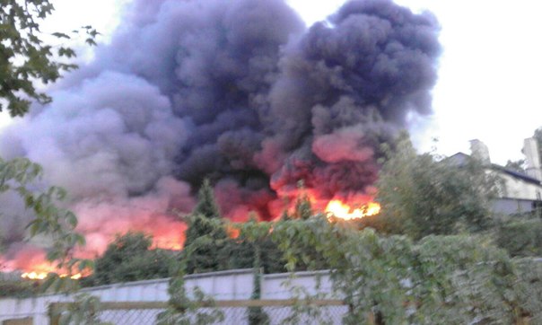 Здание бывшей военной части пограничников