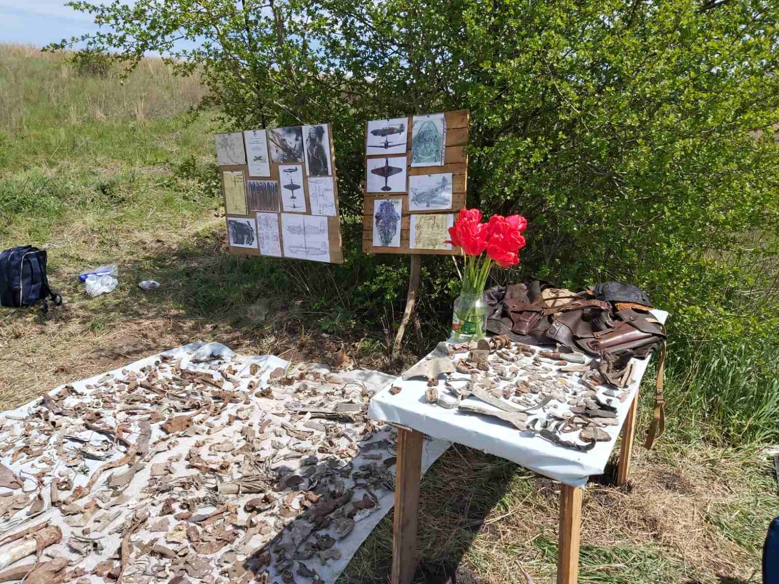 Під Дніпром виявили уламки винищувача Як-7 часів Другої світової війни