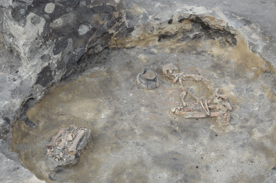 Под Луганском в кургане нашли захоронения загадочного племени с удлиненными головами (фото)