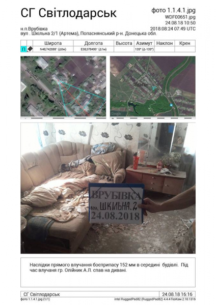 Обстрел поселка возле Попасной: количество погибших увеличилось до двух