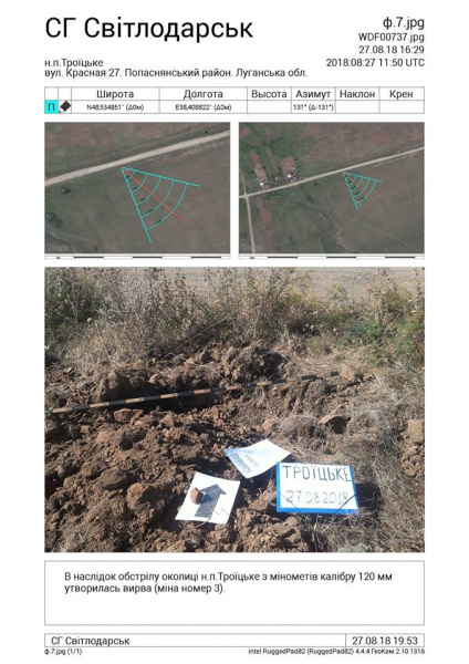 Бойовики обстріляли житловий сектор Троїцького