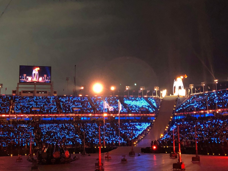 Состоялась церемония открытия Олимпийских игр-2018 в Пхенчхане