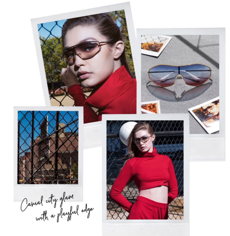 В стиле большого города: Джиджи Хадид разработала линию солнцезащитных очков