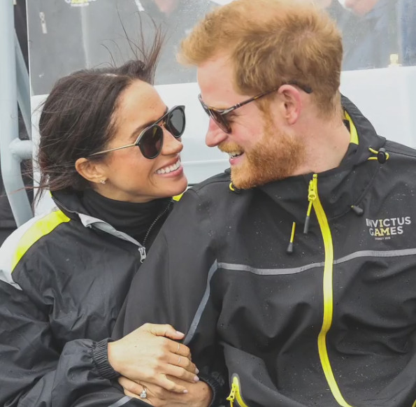 Закохані Меган і Гаррі