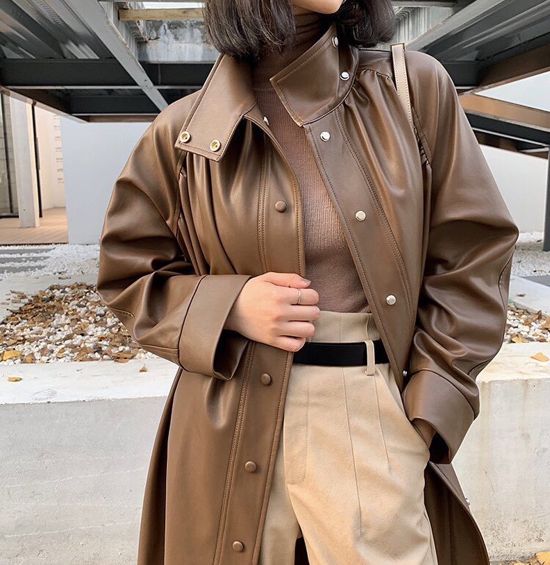 Главный тренд весны 2019: беспроигрышный кожаный образ