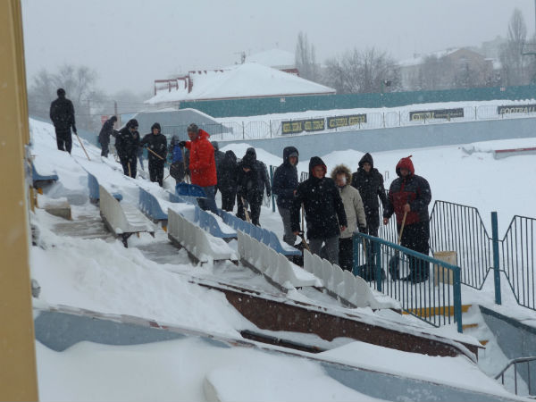 Матч 22 тура УПЛ "Зирка" - "Александрия" перенесли из-за снегопада