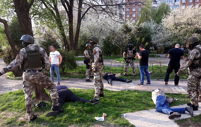 Во Львове задержали банду вымогателей