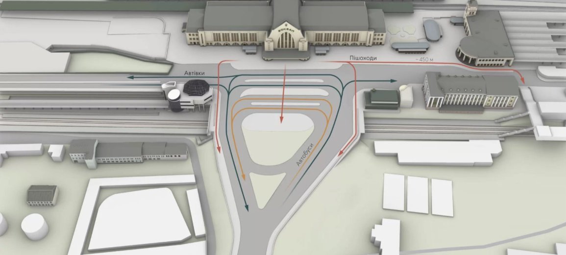 Вокзальная площадь Киева может кардинально измениться (фото)