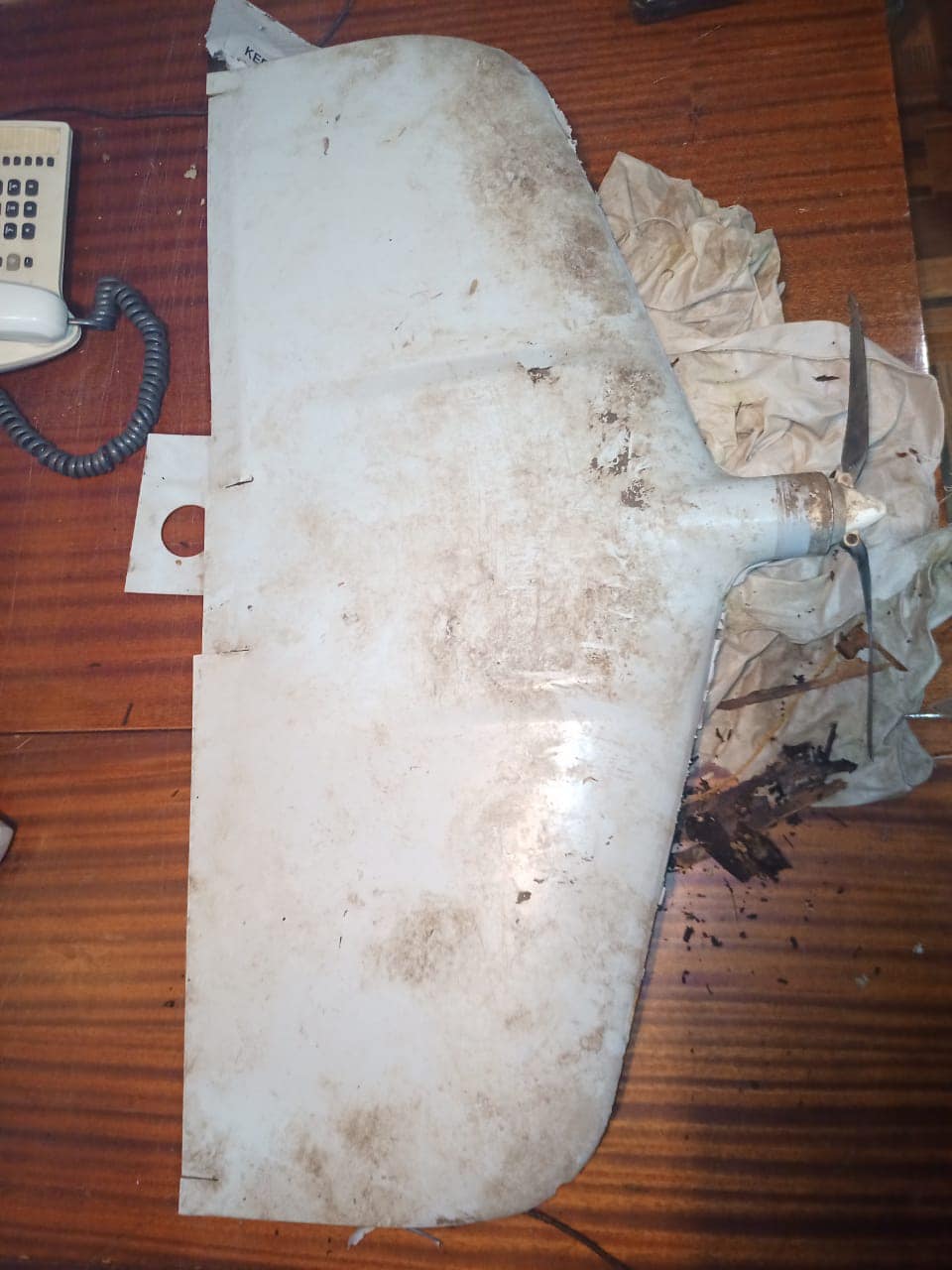 На Донбасі впав російський безпілтоник з маркуванням ФСБ: з'явилися фото