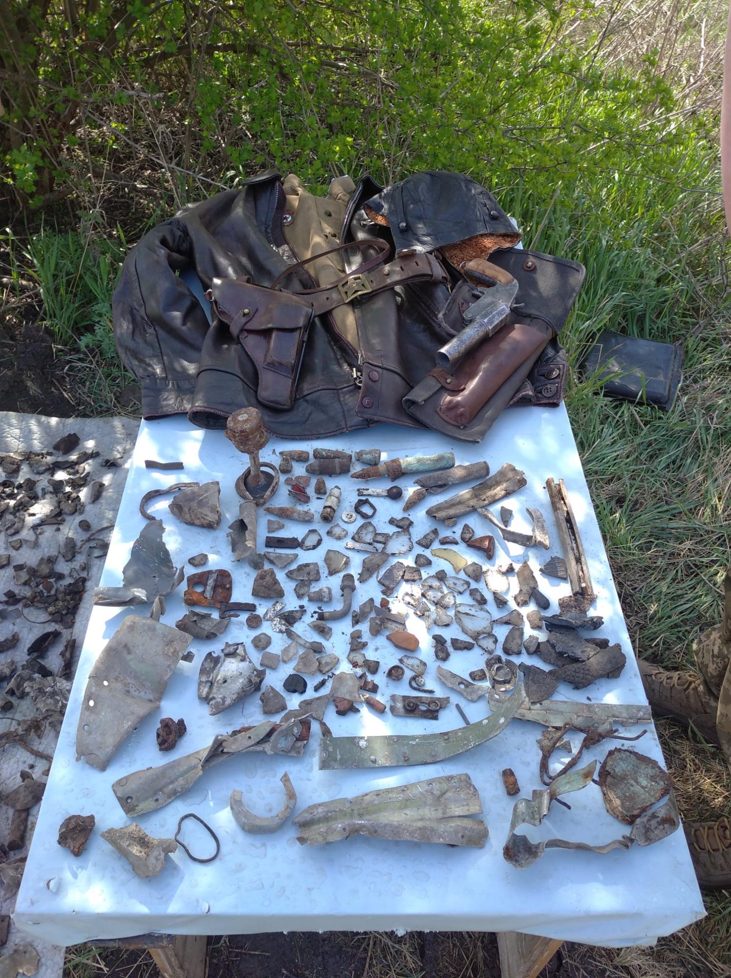 Під Дніпром виявили уламки винищувача Як-7 часів Другої світової війни