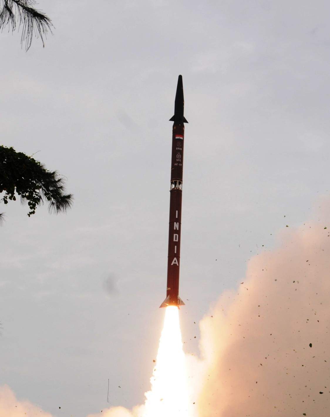Індія здійснила успішний запуск балістичної ракети