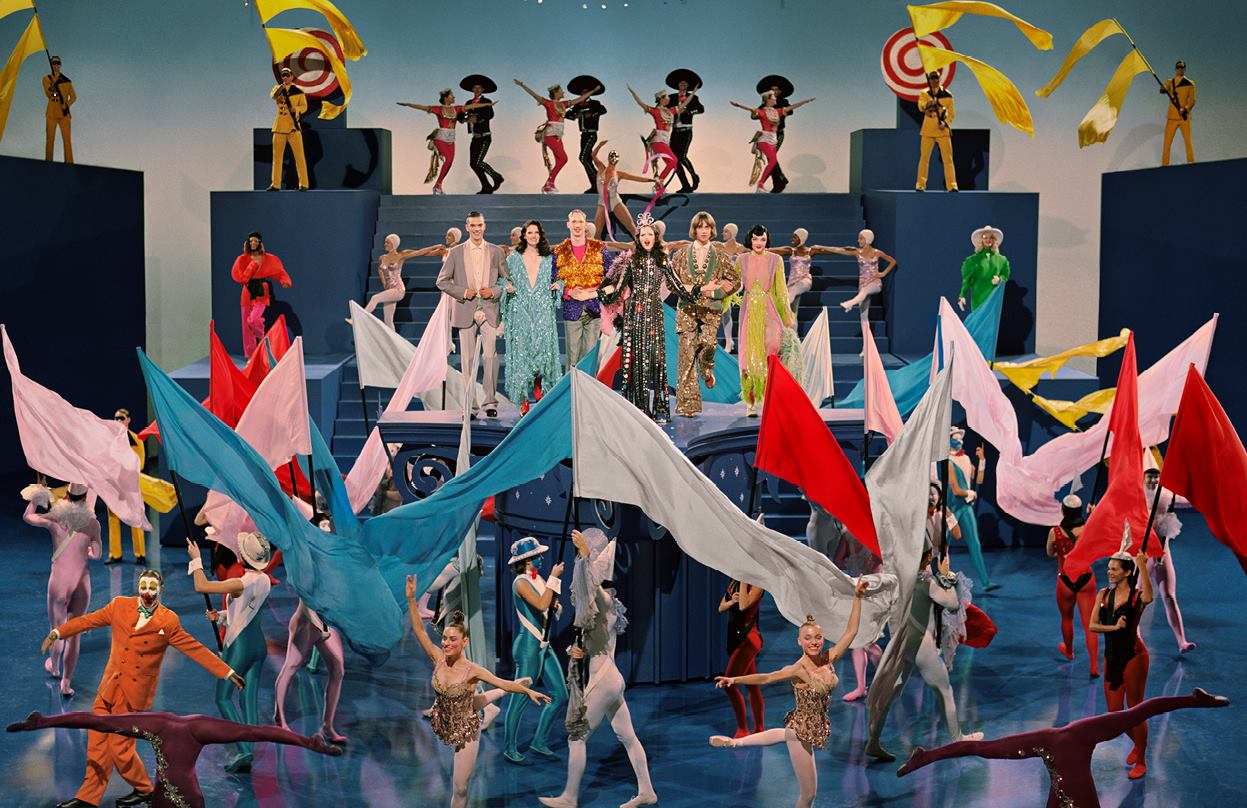 Gucci представил яркий рекламный кампейн в стиле голливудского мюзикла 50-х