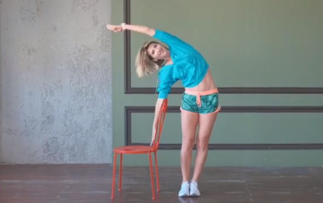 Упражнение для талии