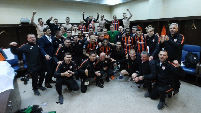 "Шахтер" в 11 раз выиграл чемпионат Украины