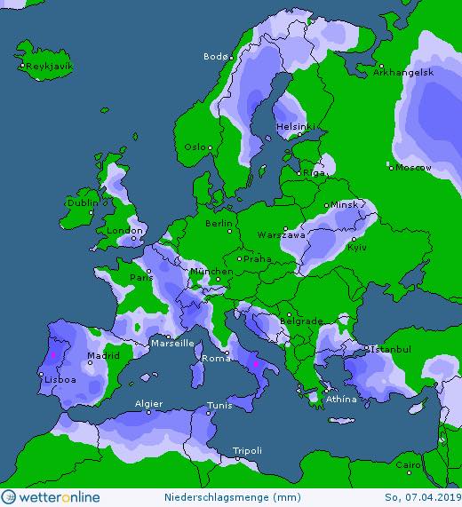В некоторых областях Украины сегодня пройдут дожди