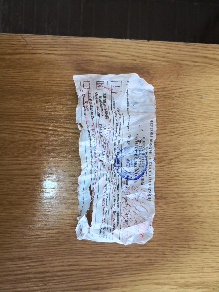 Закусила: в Кривом Роге женщина проголосовала и съела бюллетень (фото)