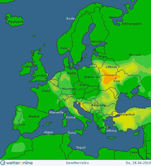Ливни, грозы и шквальный ветер: где на Пасху разгуляется непогода