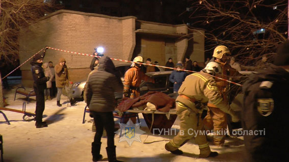 Взрыв в Сумах: полиция назвала подозреваемого в происшествии