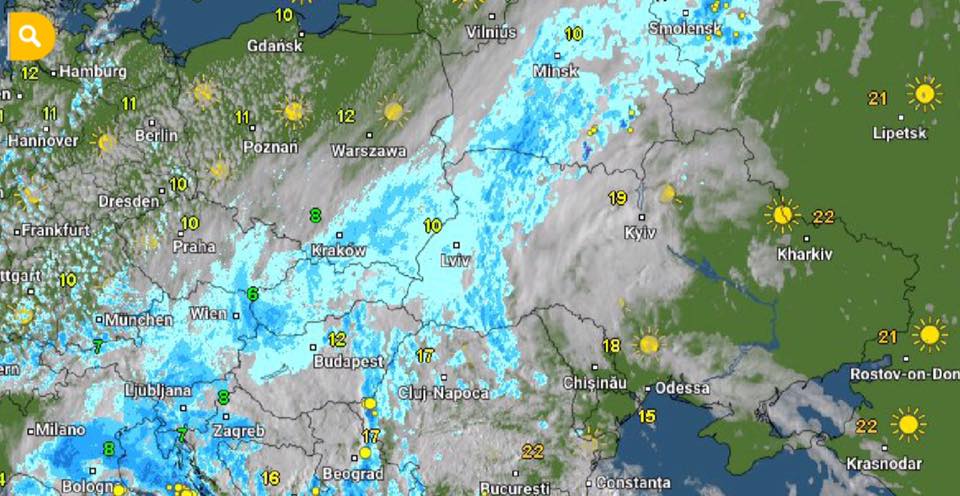 Зальет основательно: украинцам рассказали, когда ждать потепление