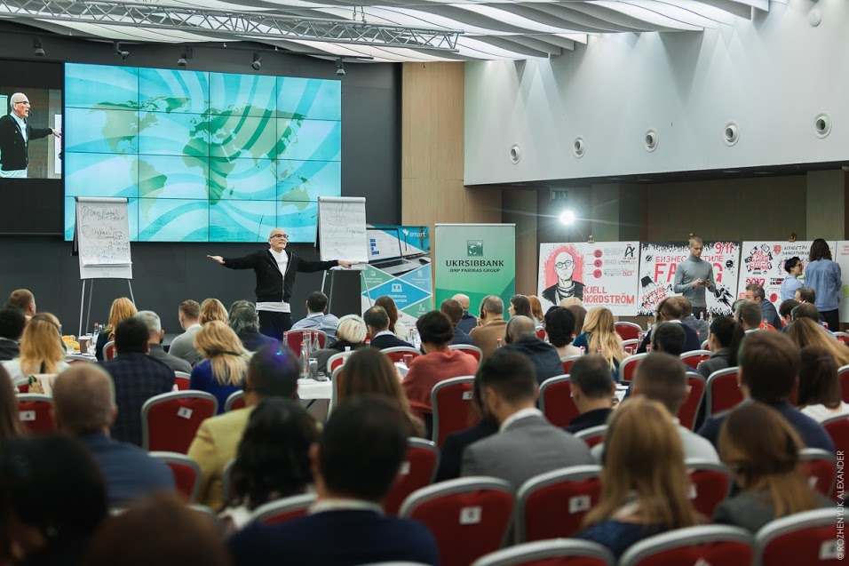 К'єлл Нордстрем виступив у Києві