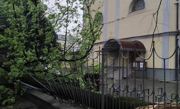 Ураган на Закарпатье срывал крыши и оставил без света целые города: фото и видео разрушений