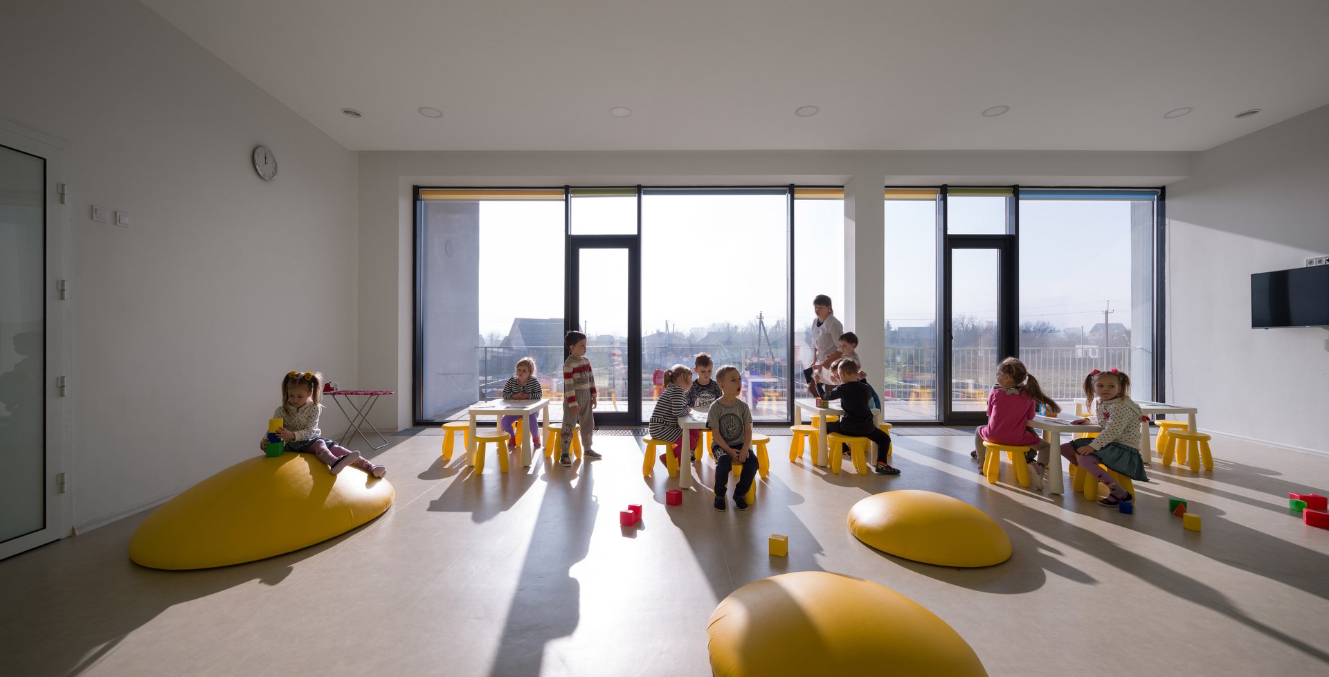 Голик: в Днепропетровской области построен детский садик новой архитектуры