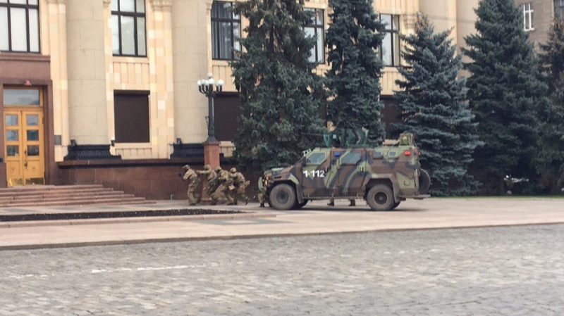 Антидиверсійні навчання СБУ в Харкові: спецслужби запобігли "диверсії" в ХОДА