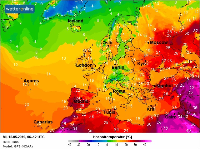 В Украине завтра потеплеет до +28