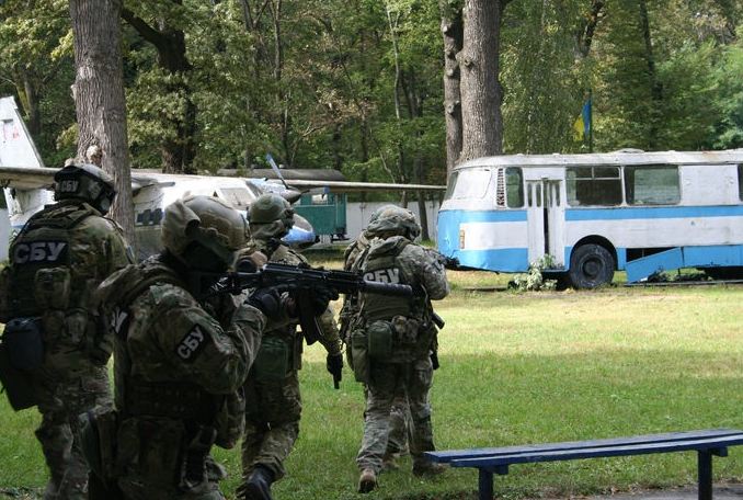 антитеррористические учения СБУ