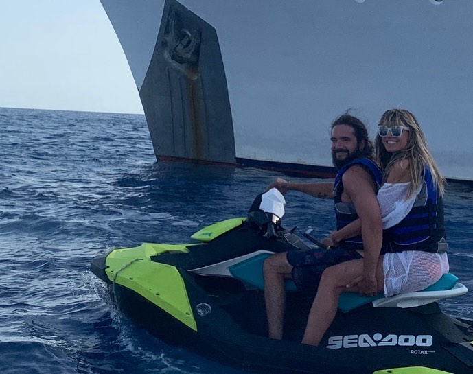 Щасливі і закохані: Хайді Клум і Том Каулітц насолоджуються медовим місяцем в Італії